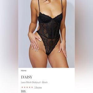 Meshki lace body suit